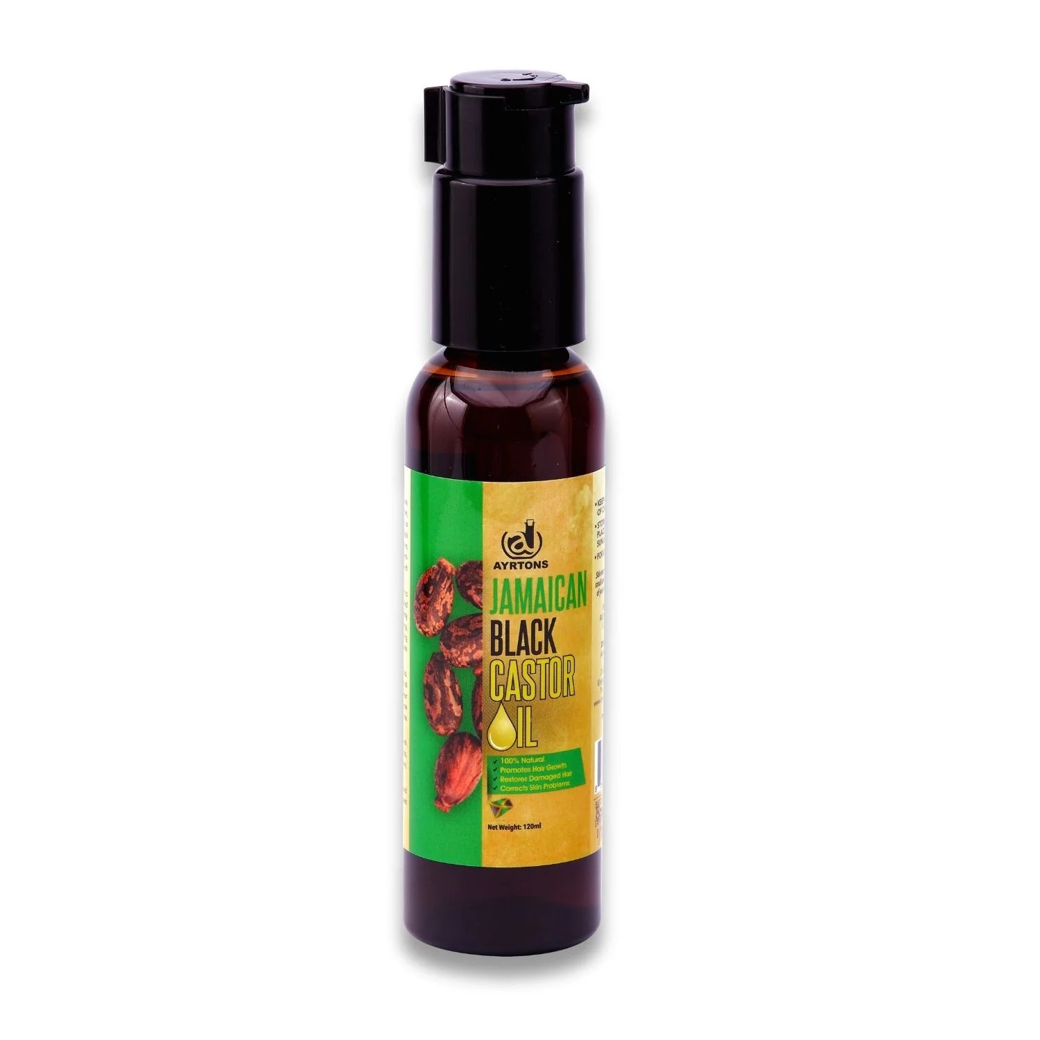 AYRTONS Jamaican Black Castor Oil, 120ml